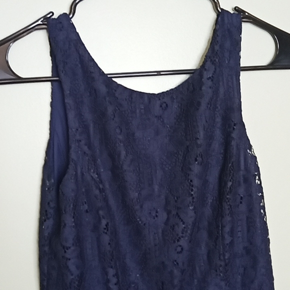 Speachless little Blue Lacey Dress - Picture 2 of 3